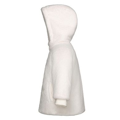 Toddler Girls' Hooded Sherpa Jacket