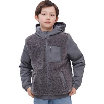 Boys’ Rokka&Rolla Sherpa Fleece Jacket