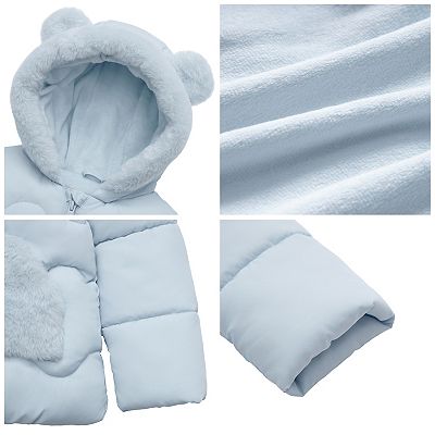 Toddler Girl Rokka&Rolla Soft Lined Puffer Jacket