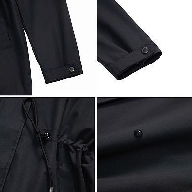 Women's Hooded Anorak Trench Coat