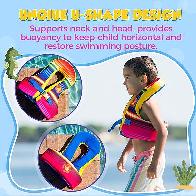 Body Glove Paddle Pals Splash Child Swim Vest, Fits 33-55 LBS