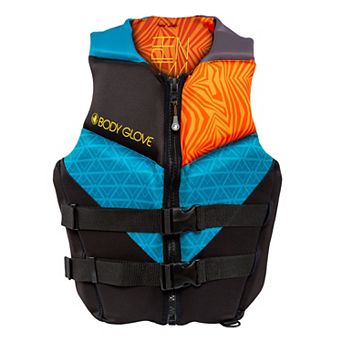 Body Glove Phantom Men's Life Vest, Lightweight Neoprene Life Jacket