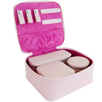 Barbie Bento Box Vegan Leather Jewelry Travel Case by Mele & Co.
