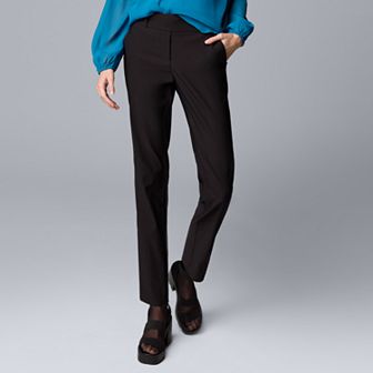 Women's Simply Vera Vera Wang Polished Twill Ankle Pants