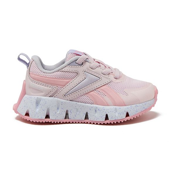 Reebok Zig Vector Toddler Shoes - Porcelain Pink (5 T)