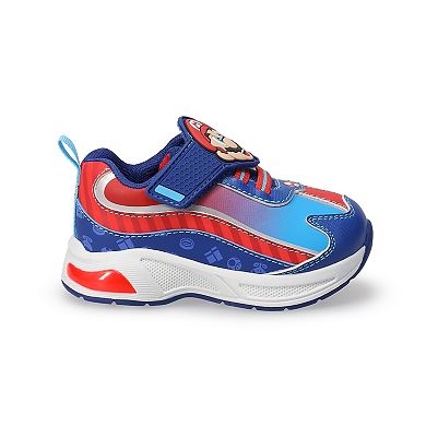 Mario & Luigi Light-Up Toddler Boys Athletics Sneakers