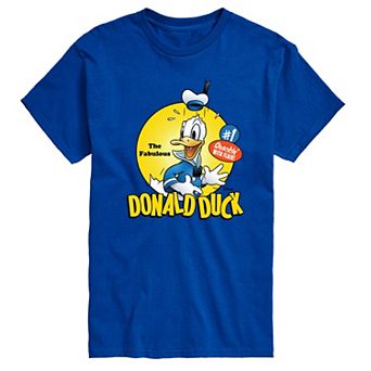 Disney's Mickey Mouse & Friends Donald Duck Men's The Fabulous Graphic Tee