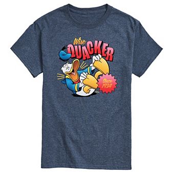 Disney's Mickey Mouse & Friends Donald Duck Men's Wise Quacker Graphic Tee