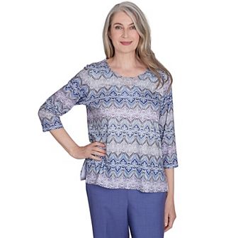 Women's Alfred Dunner Lace Textured Top