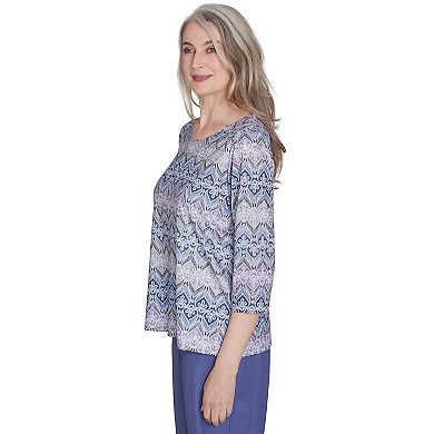 Women's Alfred Dunner Lace Textured Top