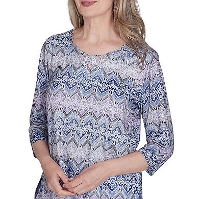 Women's Alfred Dunner Lace Textured Top