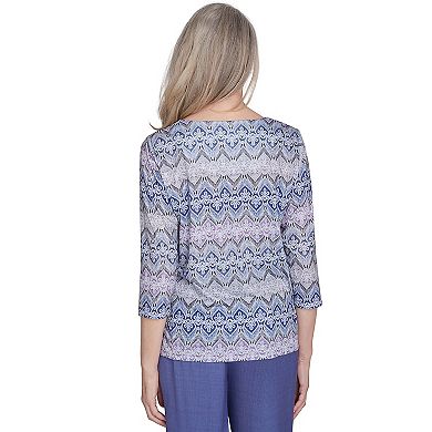 Women's Alfred Dunner Lace Textured Top