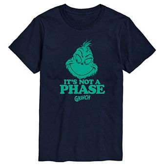 Men's Dr. Seuss Grinch It's Not A Phase Graphic Tee