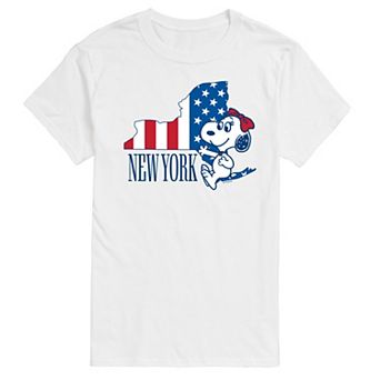 Men's Peanuts Belle New York Americana Graphic Tee