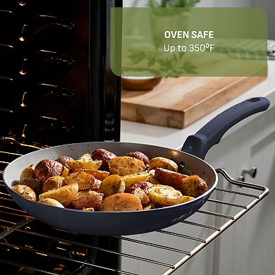 T-Fal Essentials 12-Piece Non-Stick Ceramic Pots & Pans Cookware Set