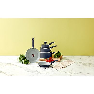 T-Fal Essentials 12-Piece Non-Stick Ceramic Pots & Pans Cookware Set