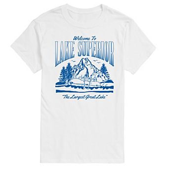 Men's Peanuts Snoopy Lake Superior Graphic Tee