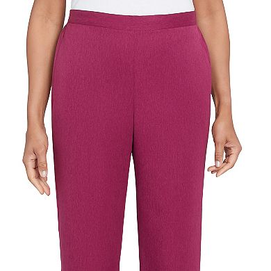 Women's Alfred Dunner Side Seam Pocket Short Length Pant