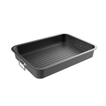 Classic Cuisine Roasting Pan with Flat Rack