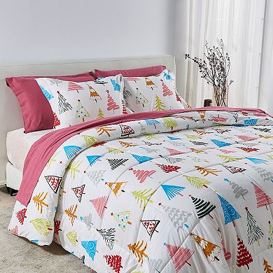Madelinen® Lodge Reversible Winter Down Alternative Comforter Set with Shams