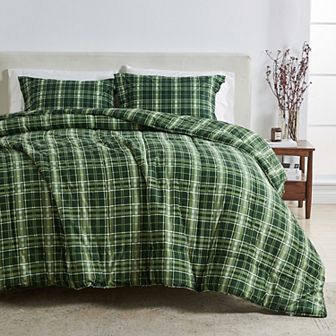 Madelinen® Lodge Reversible Winter Down Alternative Comforter Set with Shams