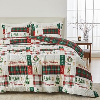 Madelinen® Lodge Reversible Winter Down Alternative Comforter Set with Shams
