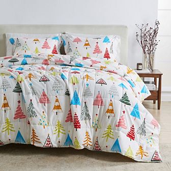 Madelinen® Lodge Reversible Winter Down Alternative Comforter Set with Shams