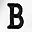 B