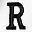 R