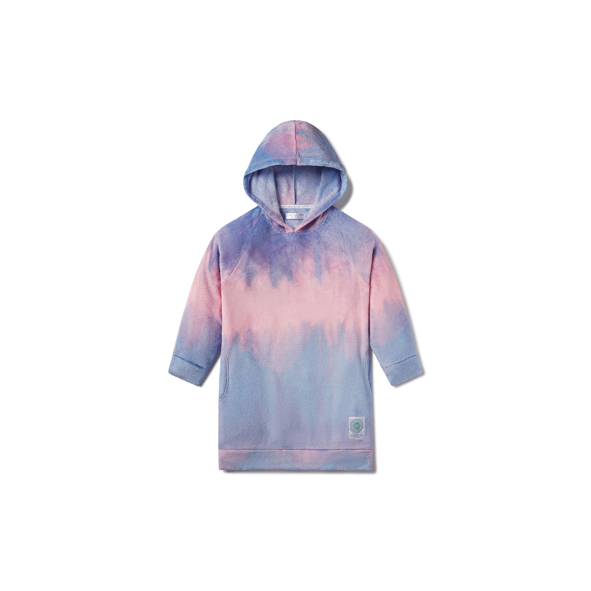 Girls 7-18 Limited Too Oversized Plush Sleep Hoodie, Girls, Size: Small/Me