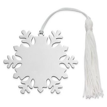 Snowflake Ornament With White Tassel