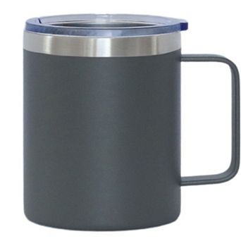 12 Oz Stainless Steel Travel Mug With Handle