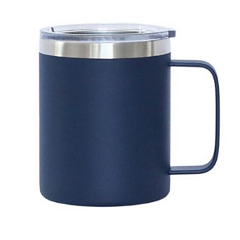 12 Oz Stainless Steel Travel Mug With Handle