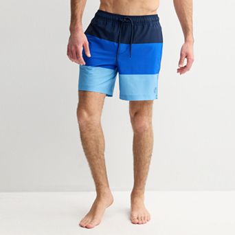 Men's Trinity Coast 7" Colorblock Swim Trunks