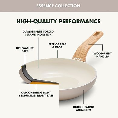 GreenPan Essence Ceramic Nonstick 10-pc. Cookware Set