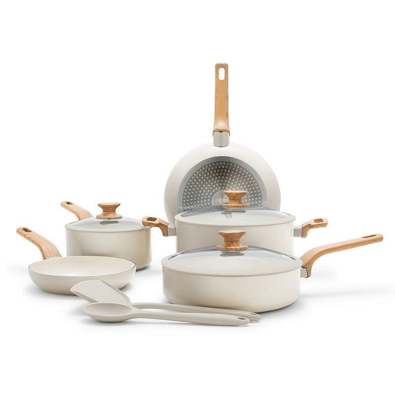 UPC 885837044645 product image for GreenPan Essence Ceramic Nonstick 10-pc. Cookware Set, White | upcitemdb.com