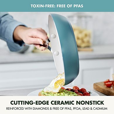 GreenPan Nova 8-in. Healthy Ceramic Nonstick Frying Pan Skillet
