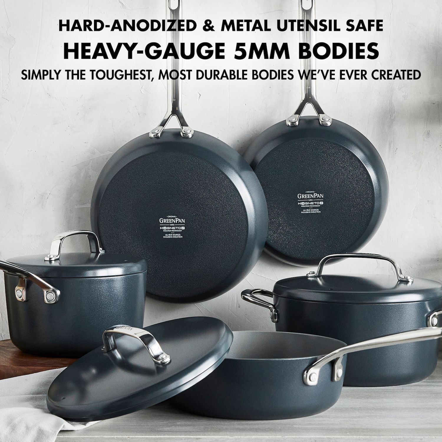 GreenPan GP5 Cookware Set - Thumbnail 5