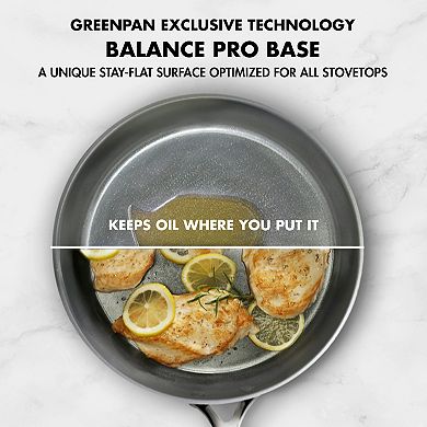 GreenPan GP5 Hard-Anodized Aluminum Healthy Ceramic Nonstick 9.5-in. & 11-in. 2-pc. Frying Pan Skillet Set