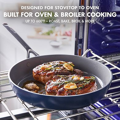 GreenPan GP5 Hard-Anodized Aluminum Healthy Ceramic Nonstick 9.5-in. & 11-in. 2-pc. Frying Pan Skillet Set