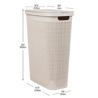 Mind Reader 40 Liter Laundry Hamper with Lid