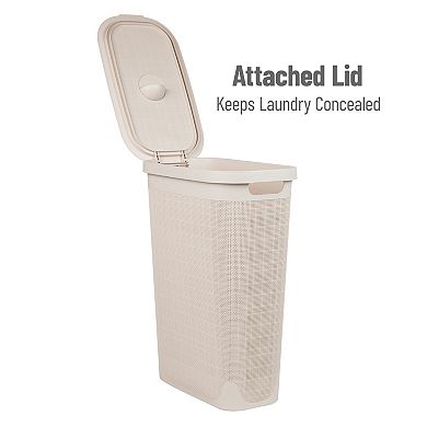 Mind Reader 40 Liter Laundry Hamper with Lid