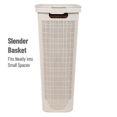 Mind Reader 40 Liter Laundry Hamper with Lid