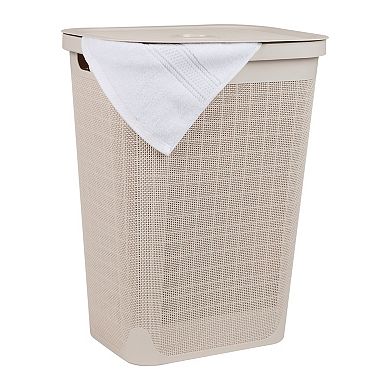 Mind Reader 60 Liter Laundry Hamper with Lid