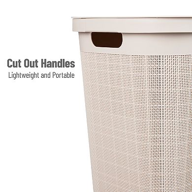Mind Reader 60 Liter Laundry Hamper with Lid