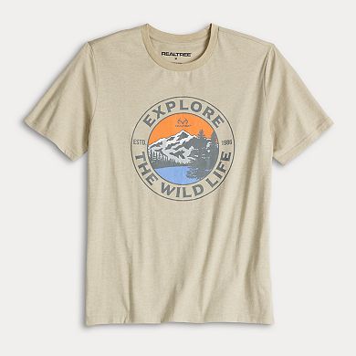Realtree Men's "Explore the Wild Life" Graphic Tee