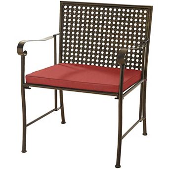 Brylanehome 400 Lbs. Weight Capacity Folding Chair With Cushion