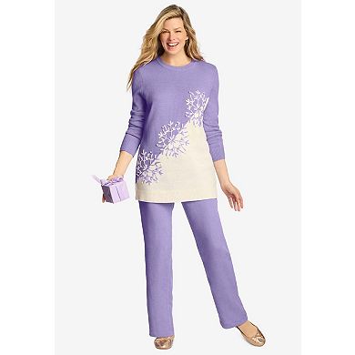 Woman Within Plus Size Petite 7-Day Corduroy Straight-Leg Pant