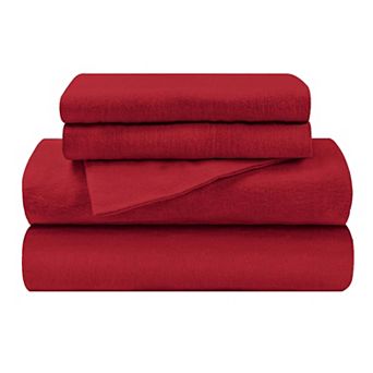 SUPERIOR Flannel Cotton Deep Pocket Sheet Set