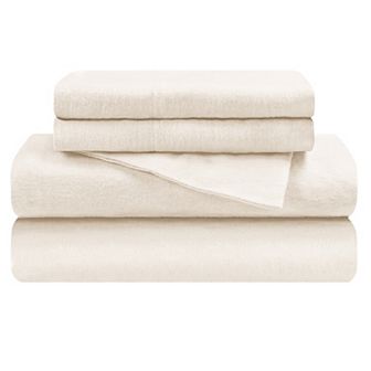 SUPERIOR Flannel Cotton Deep Pocket Sheet Set